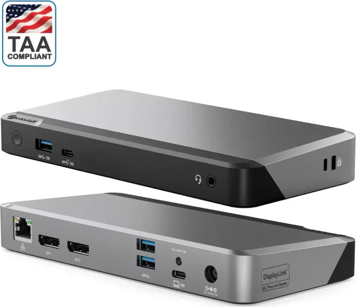 Alogic Dockingstation Universal Dual 4K PD100W Prime DX2