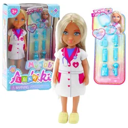 Ankiki Doctor Mini-Puppenset mit Behandlungszubehör