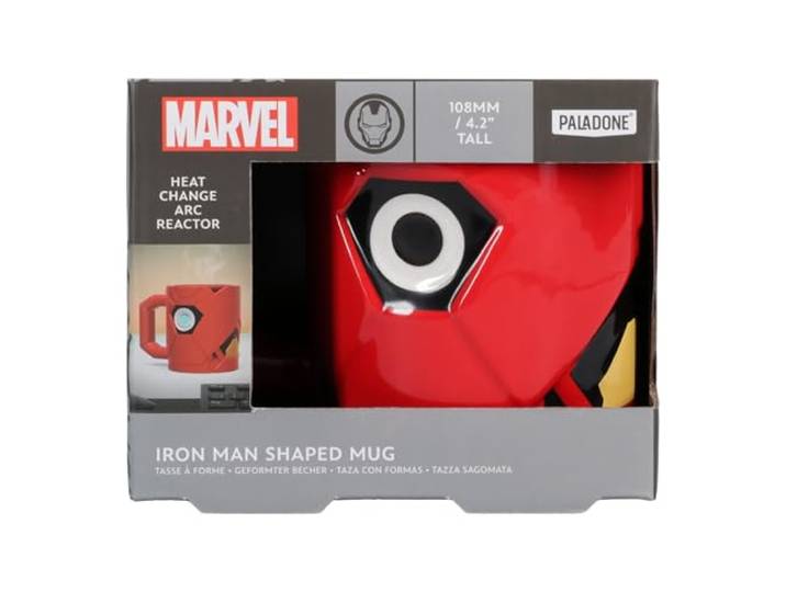 Paladone Marvel Iron Man keramische koffiemok Officieel gelicenseerde Disney Marvel-merchandise Verzamelaarsartikel Superheld nieuwigheid geschenken Drinkgerei