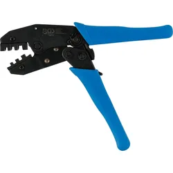 BGS Kabelschuhzange mit Ratschenfunktion für unisolierte Kabelschuhe 0,5 - 6 mm2 - 1419