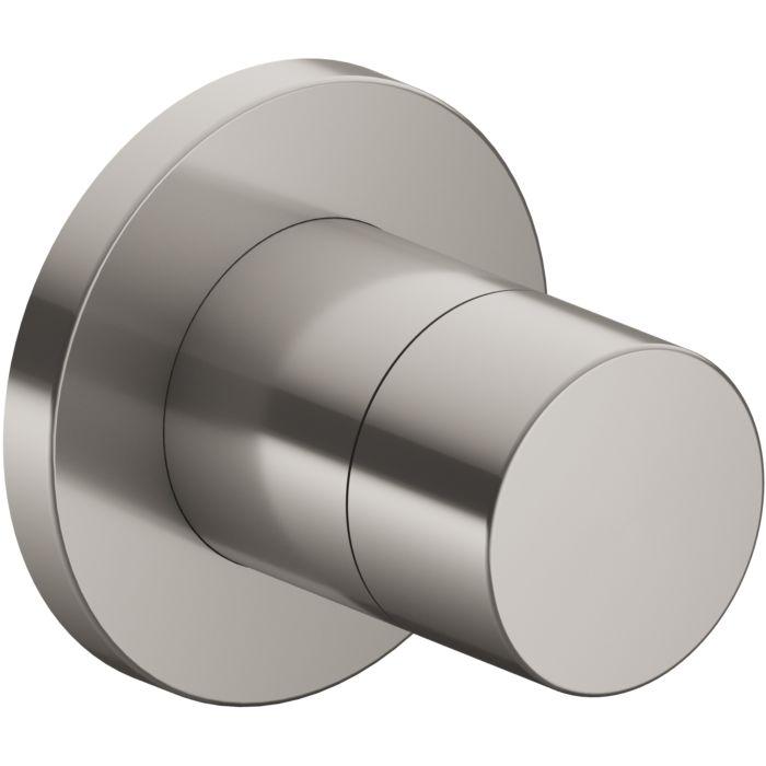 Keuco IXMO Pure Fertigmontageset 59548050001 UP-3-Wege-Umstellventil, rund, Nickel gebürstet