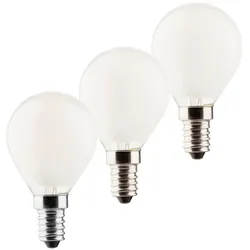 MÜLLER-LICHT LED-Tropfen E14/4 Watt/Energie E Glas