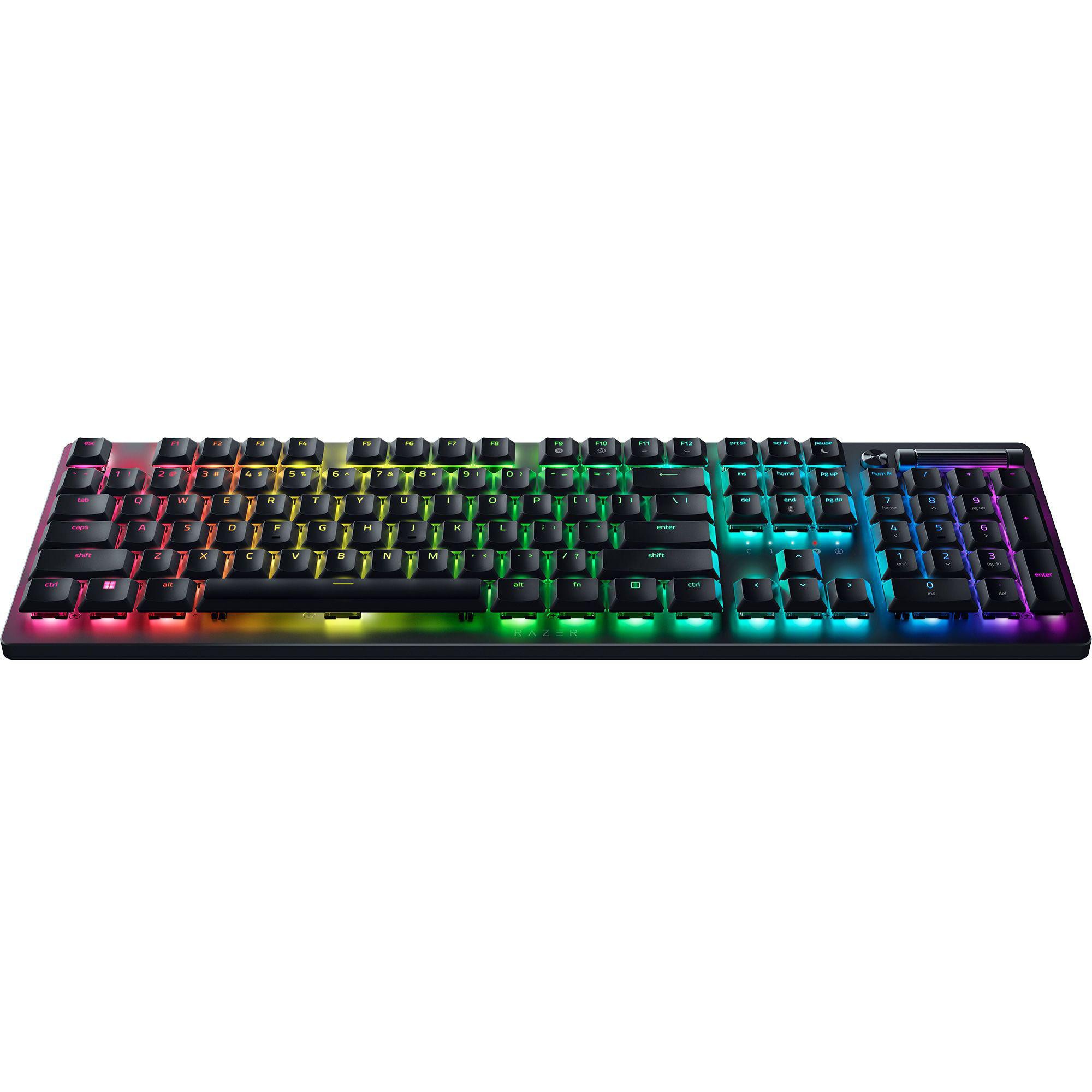 RAZER DeathStalker V2 Pro Gaming Tastatur kabelgebunden / kabellos, Schwarz