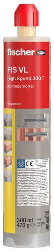 Fischer Injektionsmörtel FIS VL 300 T HIGH SPEED 571912 300ml