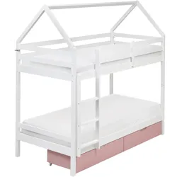 HOCHBETT 90/200 cm Weiß Ternas