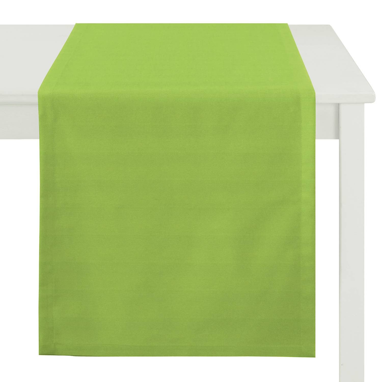 home24 Tafelloper Kyogle Groen/Appelgroen B: 45 cm, L: 135 cm