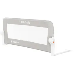 Kikkaboo Bettschutzgitter I am safe 102 cm lang, für Matratzenstärke 12 - 20 cm grau