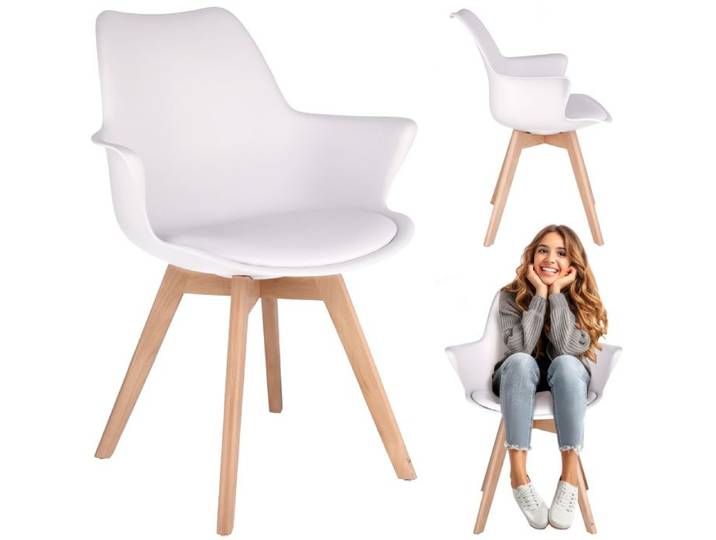 Chaise ORLEAN blanche
