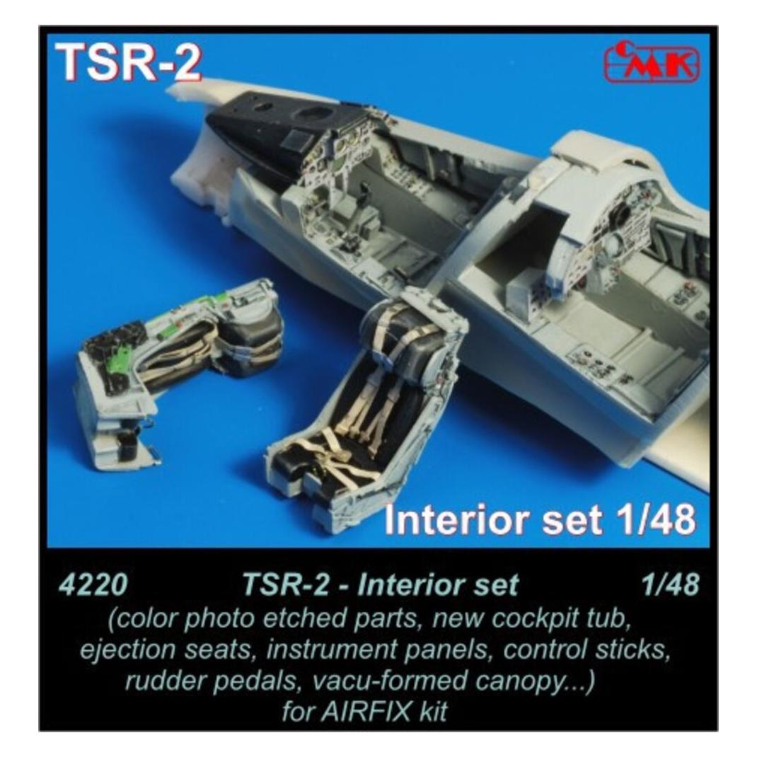 CMK TSR-2 Interior Set für Airfix Bausatz (129-4220)