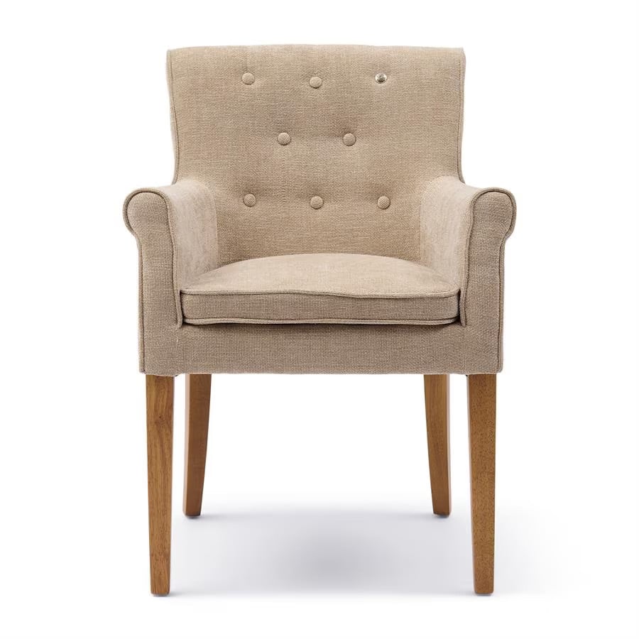 Rivièra Maison Eetkamerstoel La Scala Weave - Natural Linen