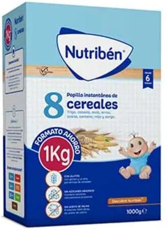 NUTRIBEN Papilla Instantanea 8 Cereales 1 Kg
