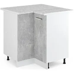 Vicco, Regal, Eckschrank für Hausrat R-Line (75.60 x 60 x 81.60 cm)