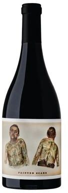 """Painted Scars""" """Painted Scars Cotes Catalanes Rouge 2022 Red Wine - France"""