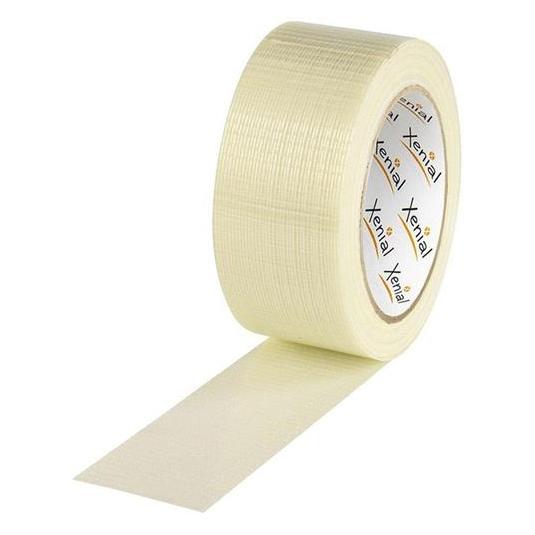 Transpak Filamentklebeband m.Lngs-/Querfaden Breite 50mm L.50m S.125 transparent XENIAL - VPE: 18 (50 mm) (5520067)