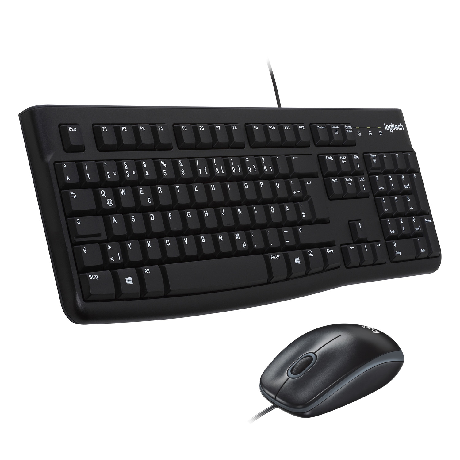 Logitech MK120 Kabelgebundene Maus-Tastaturkombination 920-002540