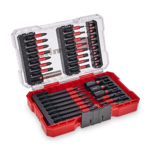 Einhell Bitset M-CASE Impact, 109250, 38-teilig, Schlitz, Kreuz, Torx, Steckschlüssel