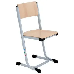 Schulstuhl höhenverstellbar mit Sitzgarnitur Buche
