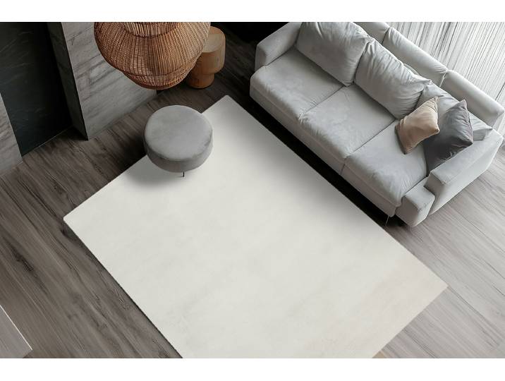 Tapis à poils longs Summit 625 120 x 170cm Beige/Ecru