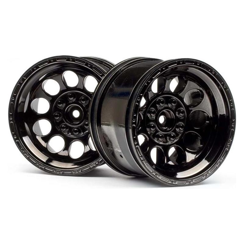 HPI Bullet Bullet ST Wheels Black Chrome (Pr) (101252)