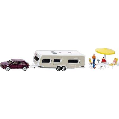 Siku 2542 PKW mit Wohnwagen