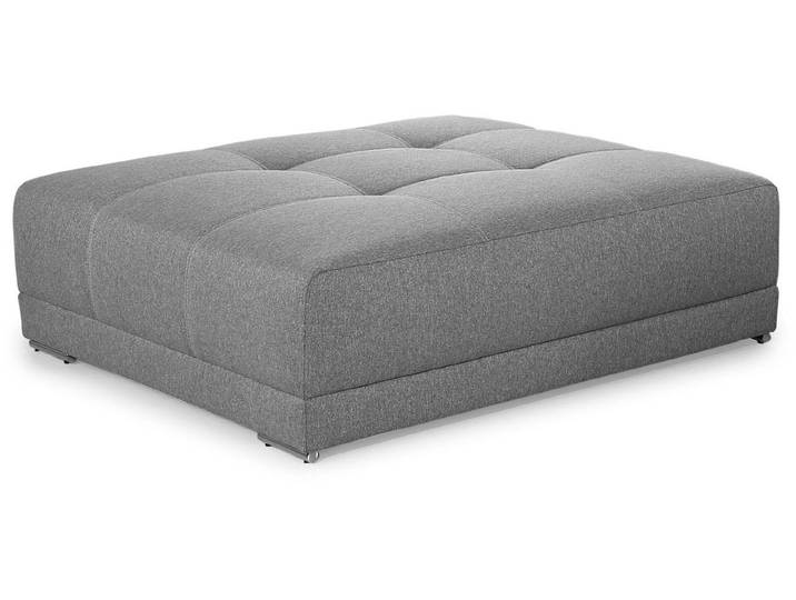 Hocker JOCKENHÖFER GRUPPE Moldau Hocker , grau (hellgrau), B:120cm H:39cm T:120cm, Hocker, Hocker, Mega-Hocker im XXL-Format, Federkern