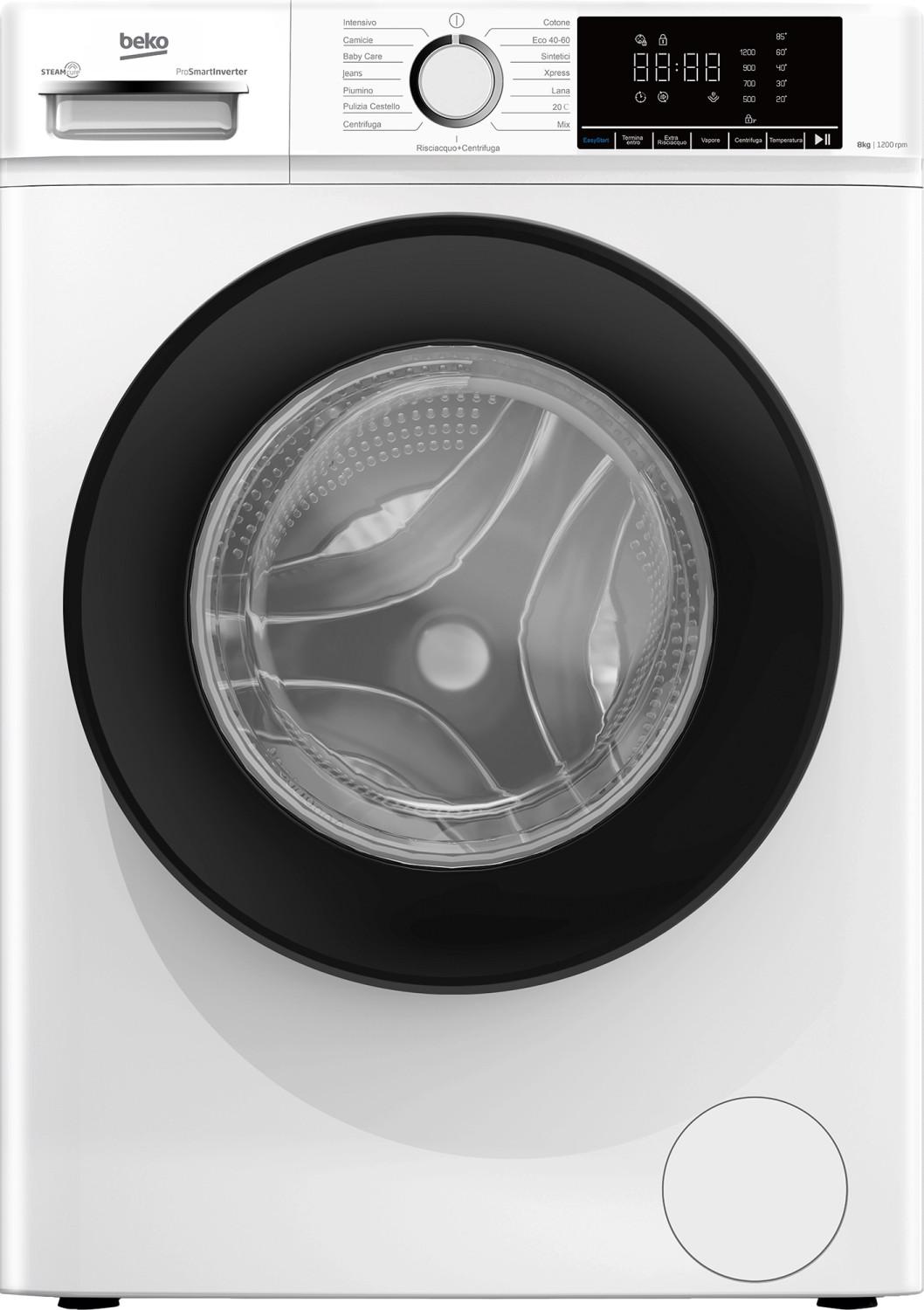 Beko b100 BMX8126DB, Frontlader, 8 kg, C, 76 dB, 1200 RPM, A