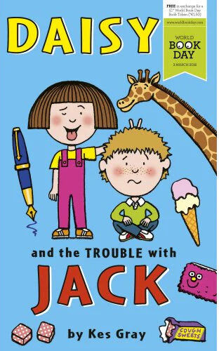 Red Fox Daisy and the Trouble with Jack by Kes Gray - World Book Day Edition Paperback - Funny Chapter Book for Ages 5+ - New
