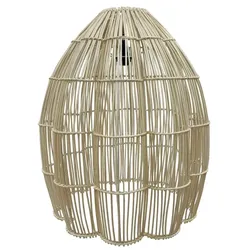 Lumisky Lampenschirm (nur Lampenschirm) AVILA D50CM Rattan Beige