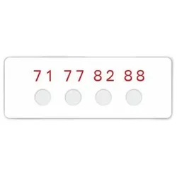 RS PRO Temperaturaufkleber 71-88°C, Automatisierung