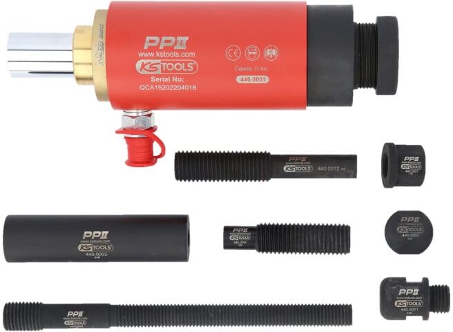 KS Tools Coffret vis de force hydraulique, 16t, 10 pcs. (440.0005)