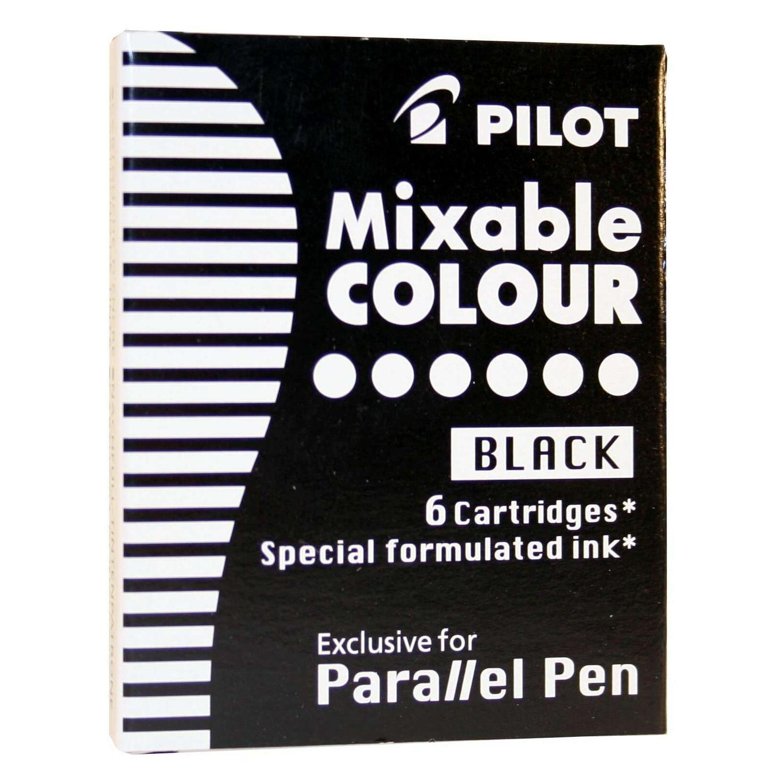 Pilot Parallel-tinte (Schwarz, 6 Stk.) (ICP3S6B)