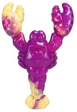 Inspire Select Durable Beef Flavor Dog Chew Toy Animal Shaped Squeaky Training Toy For Aggressive Chewers & Anxiety Relief lobster