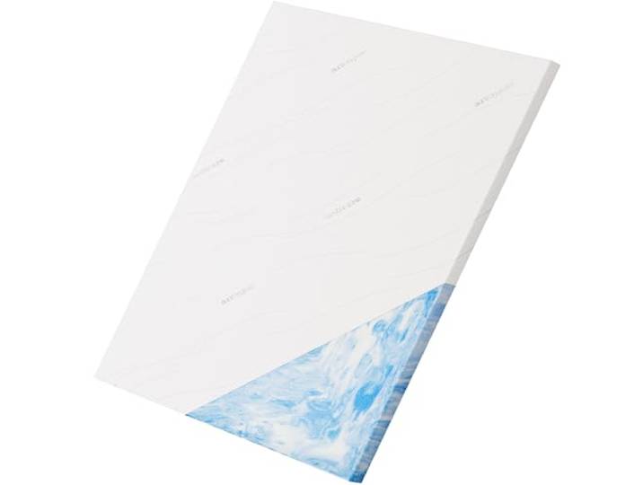 SW Bedding Topper 200x220cm Premium Gelschaum - extra anpassungsfähig mit Memory-Effekt - Handarbeit aus Deutschland - erholt Aufwachen Weiß