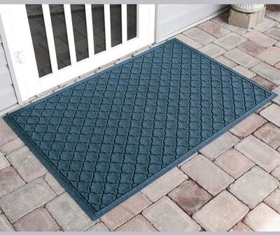 Bungalow Dba Matterly Cordova Estates Doormat 52 x 34, 52 x 34, Navy