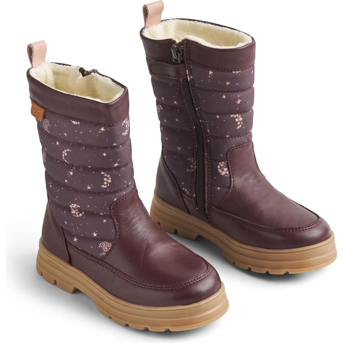 Wheat Winterboot Koa Tex plum truffle stars (9675) 26 WF691-02-9675-26