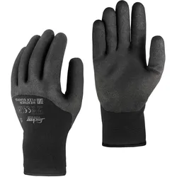 Snickers WETTER Flex Guard Handschuhe 100 PAAR 8 schwarz-schwarz