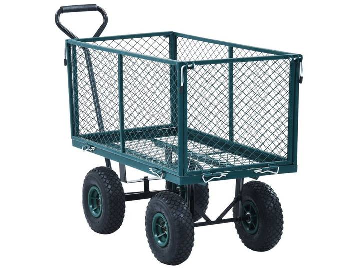 vidaXL Handwagen, Gartenwagen Grün 350 kg