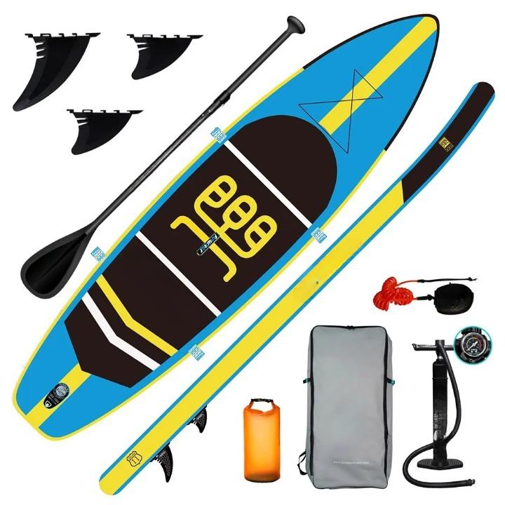 Aufblasbares Paddleboard - Leichtes, doppelwandiges SUP-Board mit Zubehör