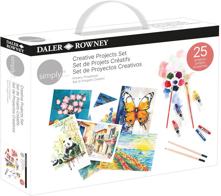 Simply Set 25 Projets Créatifs - Daler Rowney