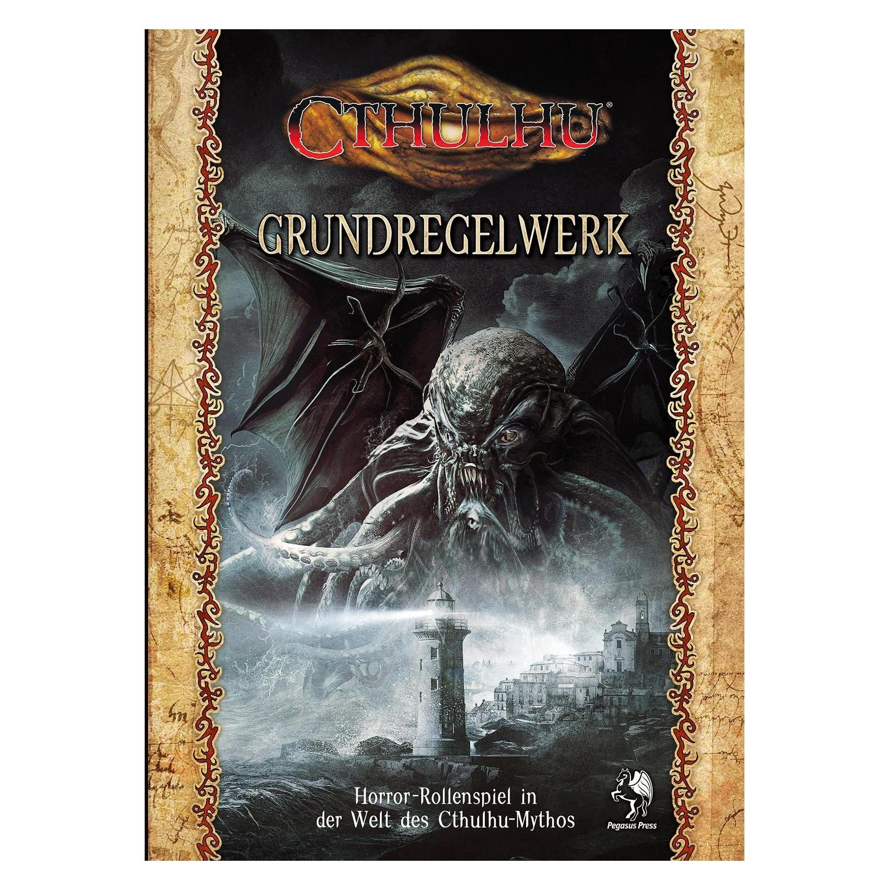 Pegasus Cthulhu Grundregelwerk (Deutsch, 3 - 6 Spieler) (40023G)