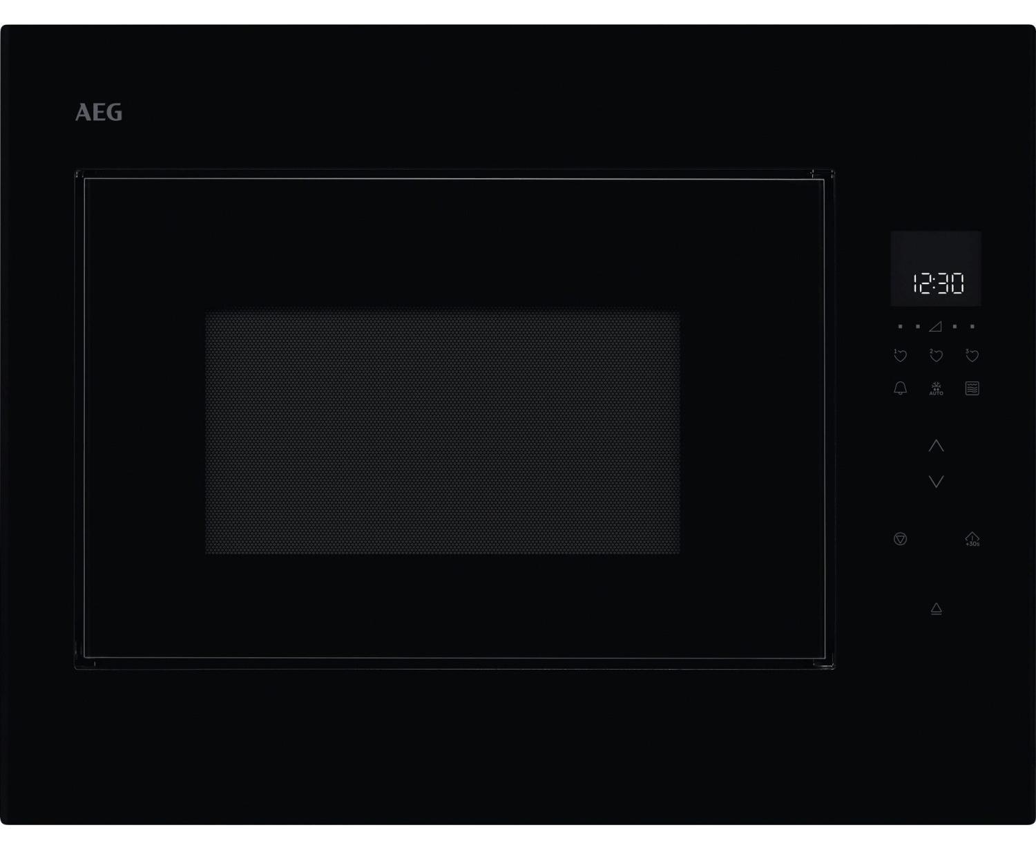 AEG NMB6G261UB, Integriert, Grill-Mikrowelle, 26 l, 900 W, Eingebautes Display, LED