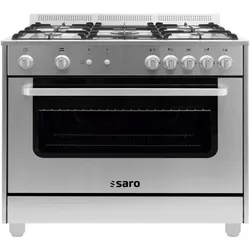 SARO Multifunktionsherd Gas/Gas, Modell TS95C71X