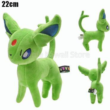 Lush Living Finds Pokemon Plush Toy, Mimikyu Eevee Umbreon Flareon Jolteon Vaporeon Glaceon Sylveon Espeon Evolution Stuffed Peluche Doll k Shiny Espeon