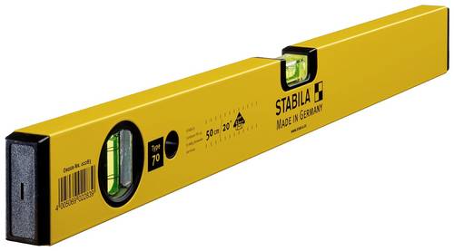Stabila Type 70, 50cm 2283 Leichtmetall-Wasserwaage 50cm 0.5 mm/m