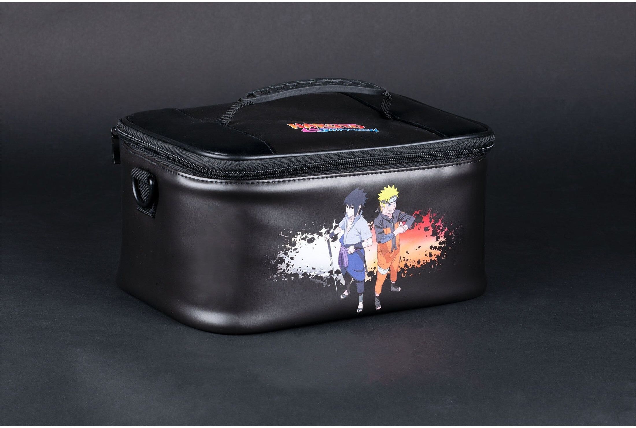 Konix Naruto Lunch Bag for Nintendo Switch - Black, Compatible with Switch, Switch Lite and Switch OLED