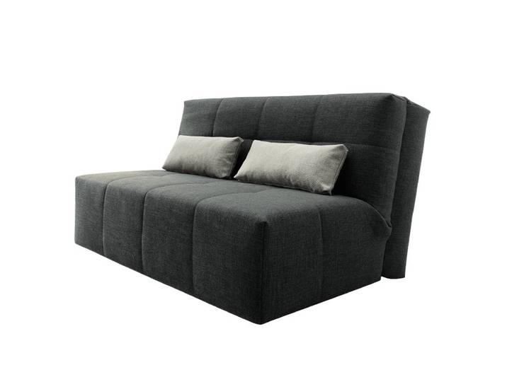 Schlafsofa Chiny Webstoff Grau/Anthrazit/Grau Webstoff 145 x 85 x 102cm Modern