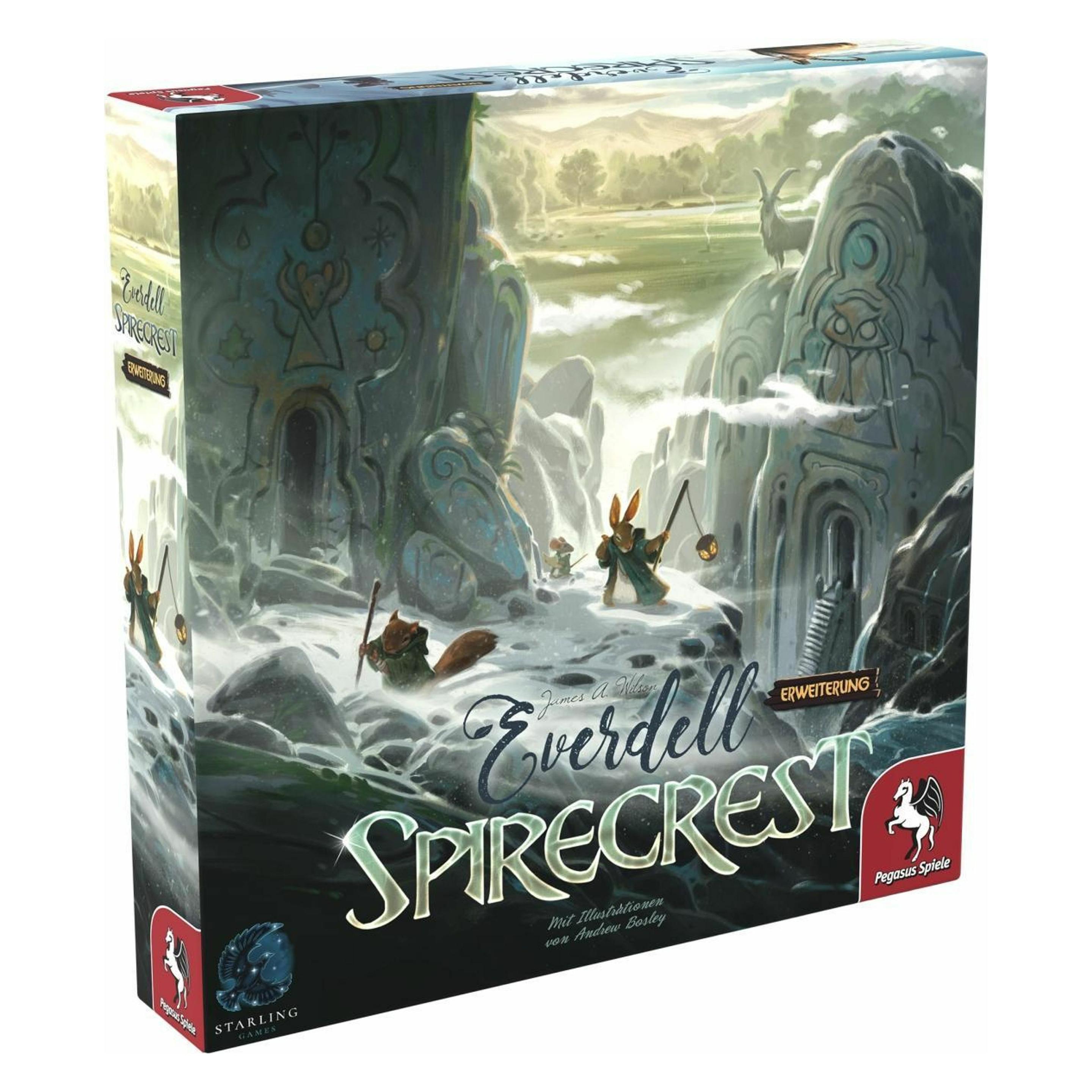 Pegasus 57603G - Everdell: Spirecrest - ab 10 Jahren (DE-Erweiterung) (Deutsch, 1 - 4 Spieler) (57603G)