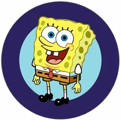 Essbares Papier „SpongeBob“, 19,5 cm