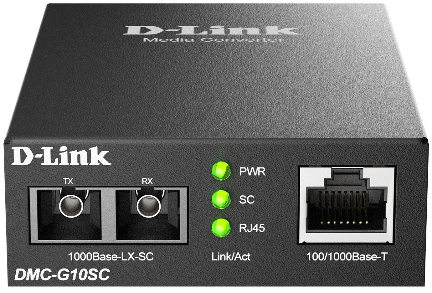 D-Link DMC-G10SC/E, Gigabit Ethernet Konverter