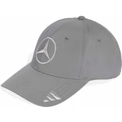 ADIDAS Damen Mütze Mercedes-AMG Petronas F1 Team Silberpfeile Fahrer, Größe ONE SIZE in Grau Grau